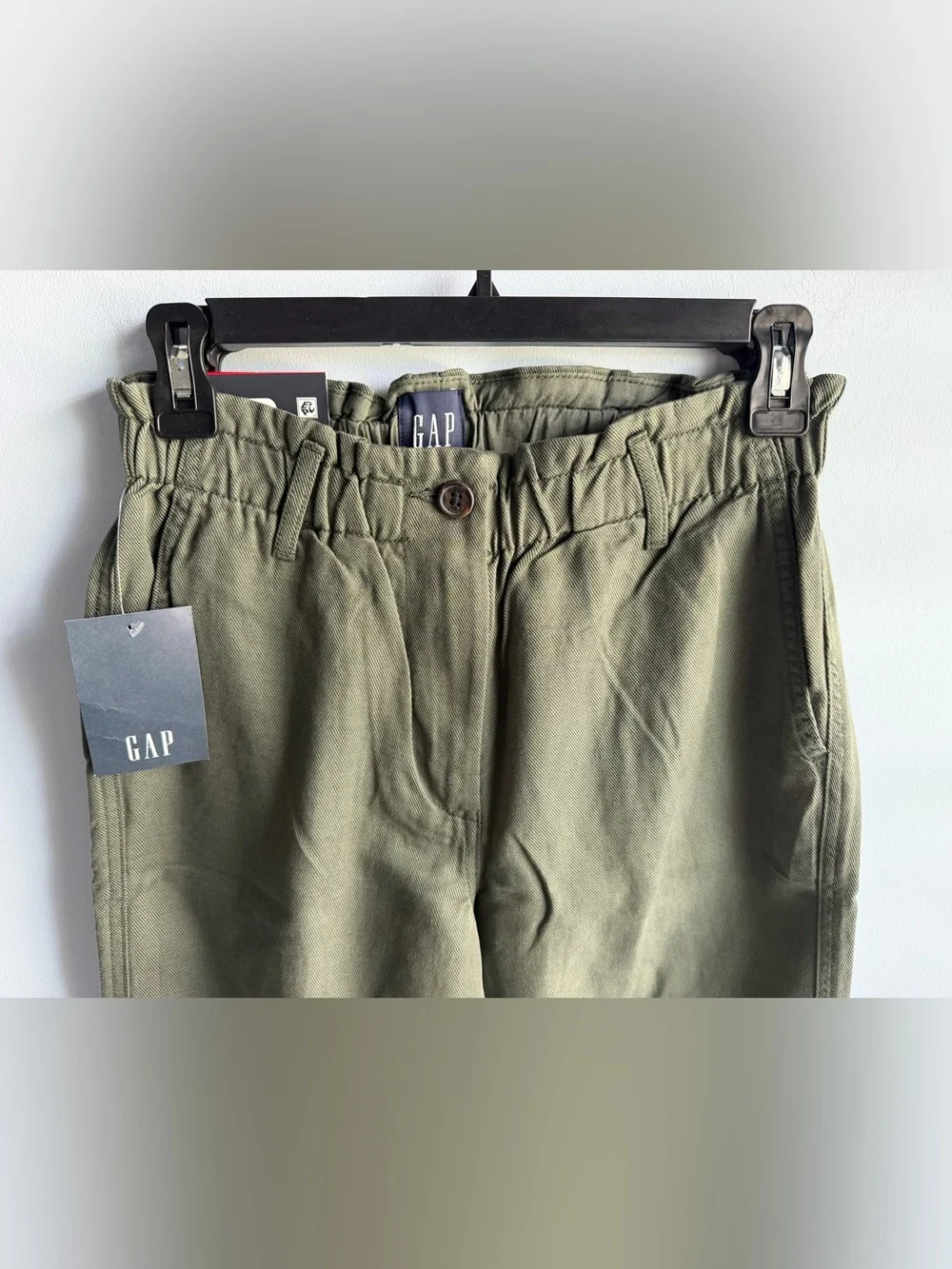 Gap Women's Green Easy Twill Pull On Pants Size XS